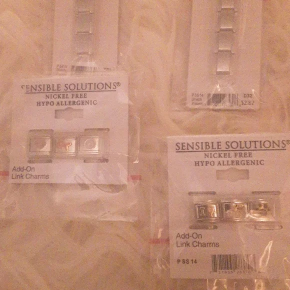 Sensible Solutions, 5 Bracelets and Charms for each Bracelet. NWOT. - Picture 3 of 12